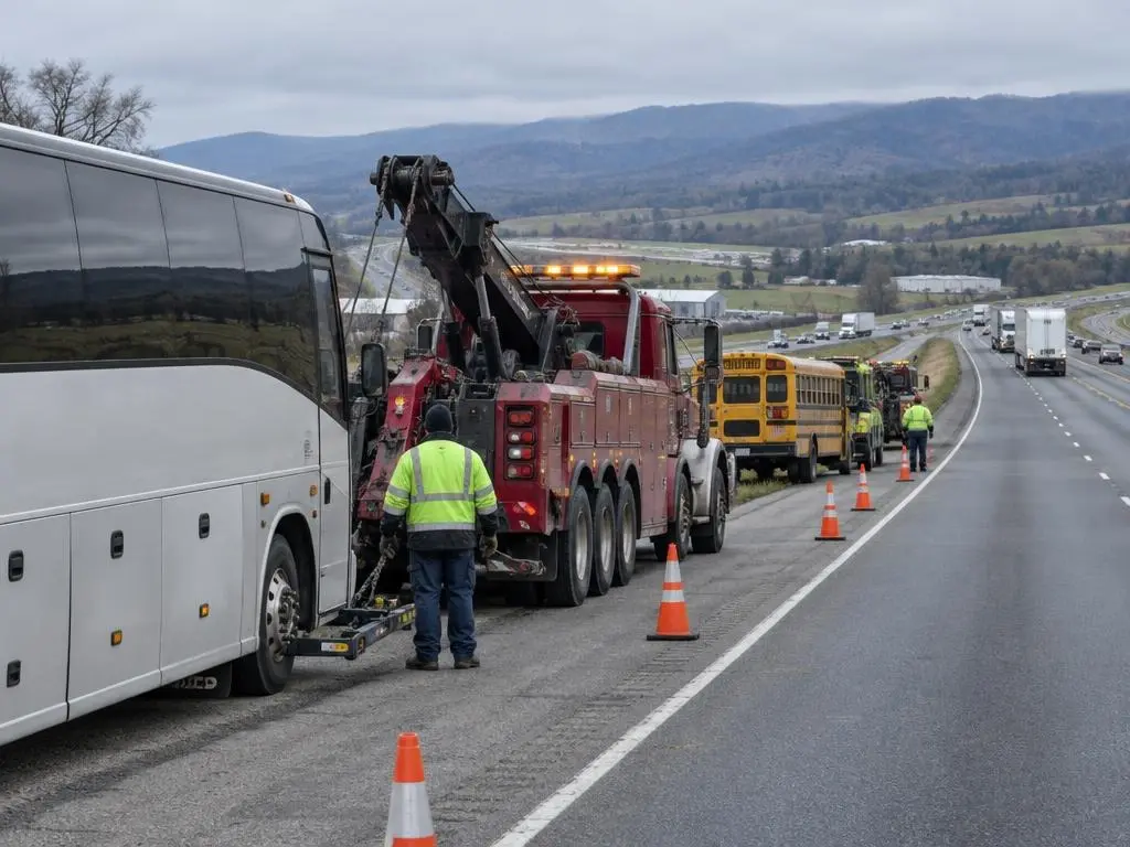 Bus Towing in Hagerstown, MD
