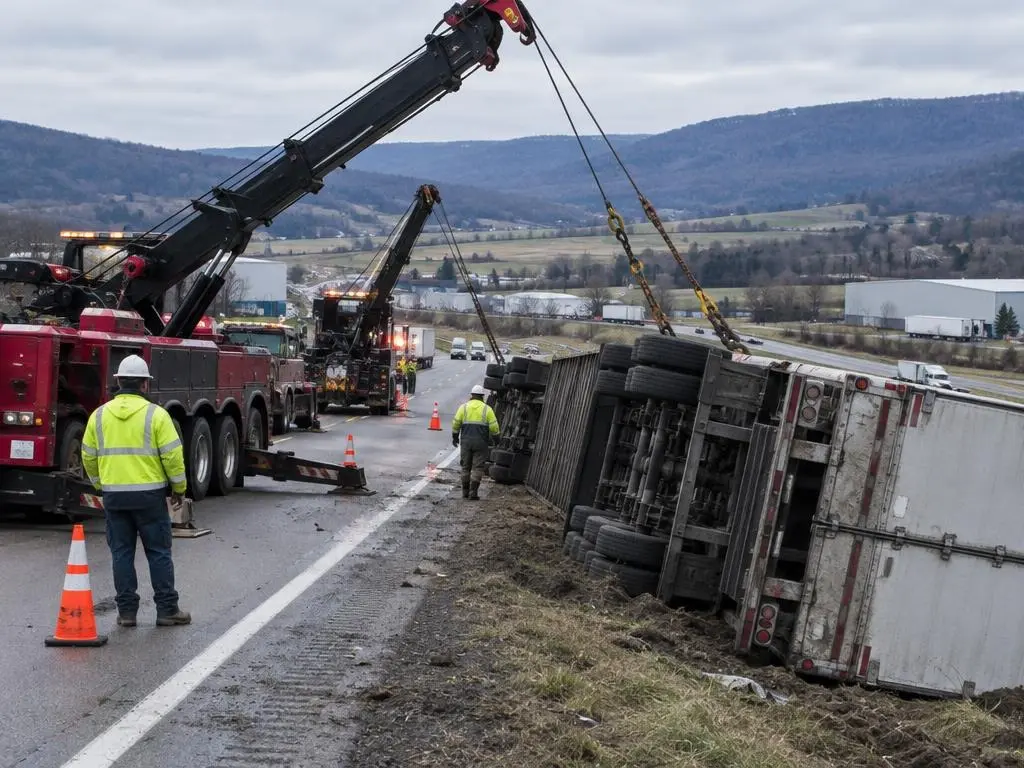 Rollover Recovery in Hagerstown, MD